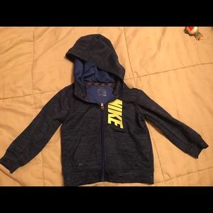Blue nike jacket